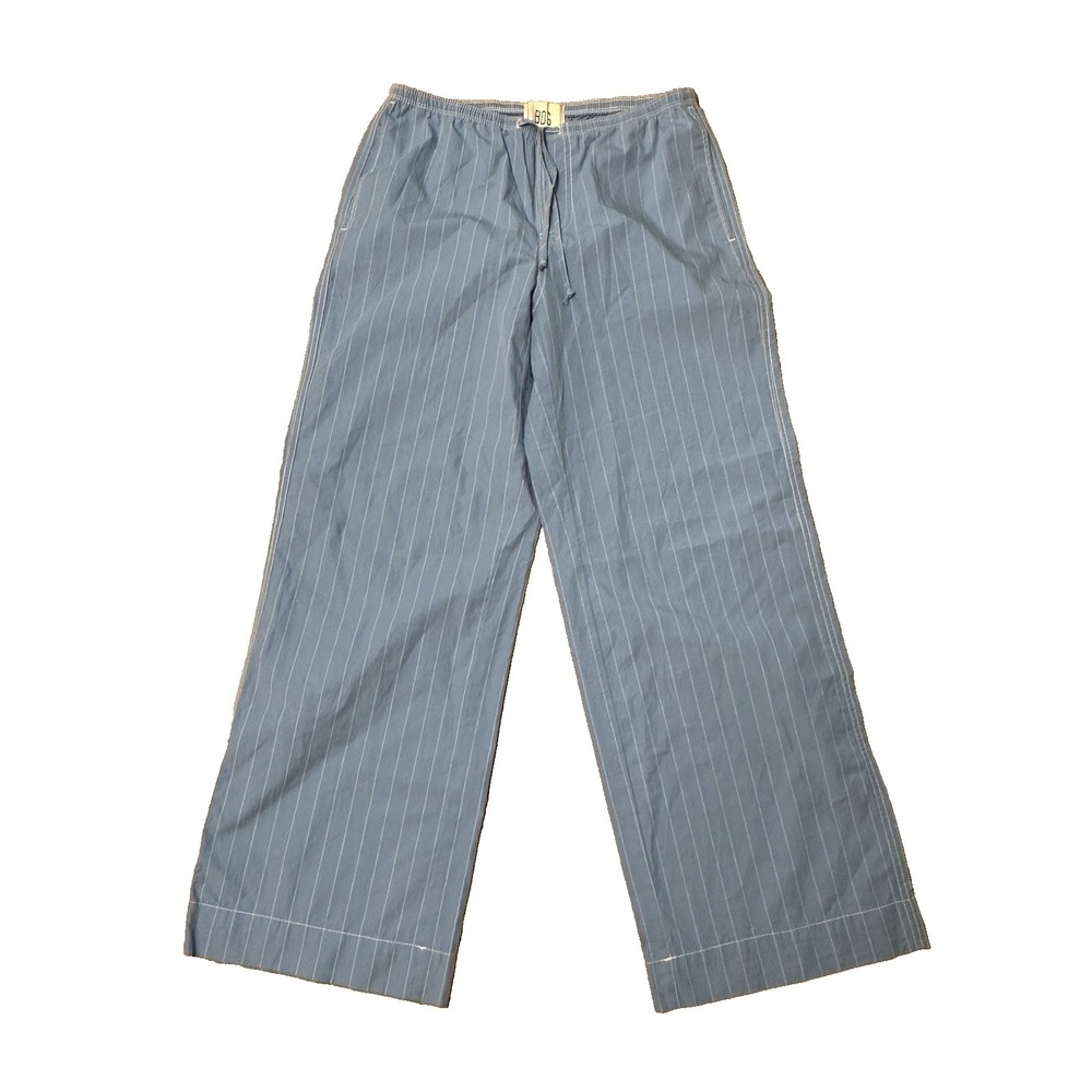 BDG Blue White Pinstripe Pajama Pants Small Petite